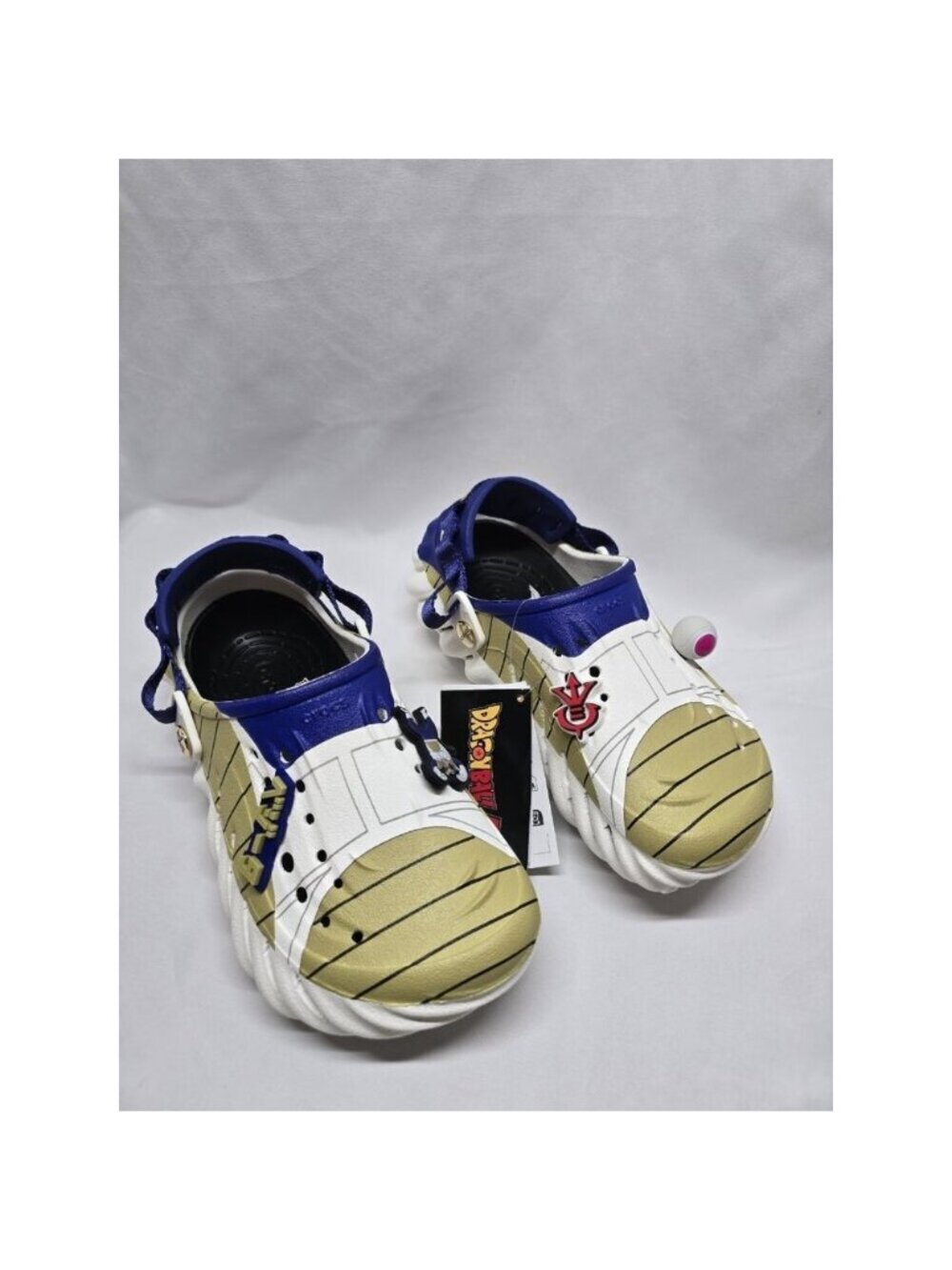 Crocs x Dragon Ball Z Echo Clog Vegeta Brand New - Mens 5/Women's Size 7 Unisex